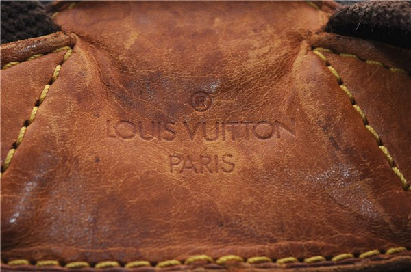 Authentic Louis Vuitton Monogram Montsouris GM Backpack M51135 LV 2951E