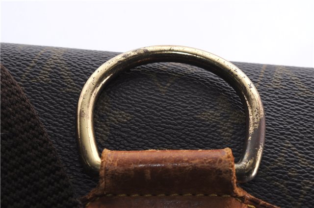 Authentic Louis Vuitton Monogram Montsouris GM Backpack M51135 LV 2951E