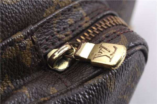 Authentic Louis Vuitton Monogram Montsouris GM Backpack M51135 LV 2951E