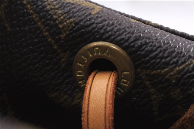 Authentic Louis Vuitton Monogram Montsouris GM Backpack M51135 LV 2951E