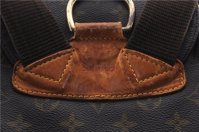 Authentic Louis Vuitton Monogram Montsouris GM Backpack M51135 LV 2951E