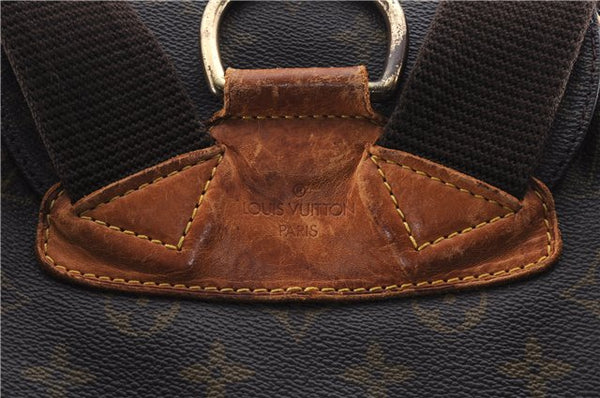 Authentic Louis Vuitton Monogram Montsouris GM Backpack M51135 LV 2951E