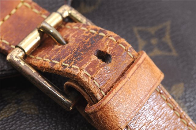 Authentic Louis Vuitton Monogram Montsouris GM Backpack M51135 LV 2951E