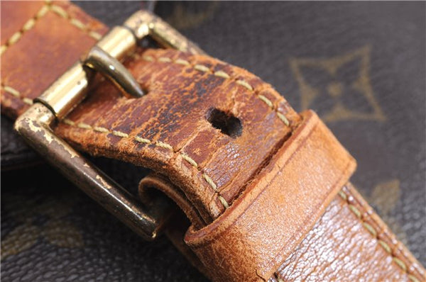 Authentic Louis Vuitton Monogram Montsouris GM Backpack M51135 LV 2951E