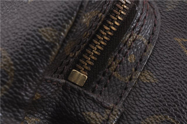 Authentic Louis Vuitton Monogram Montsouris GM Backpack M51135 LV 2951E