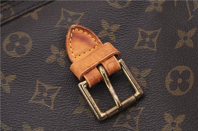 Authentic Louis Vuitton Monogram Montsouris GM Backpack M51135 LV 2951E