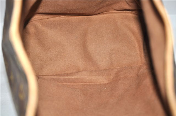 Authentic Louis Vuitton Monogram Montsouris GM Backpack M51135 LV 2951E