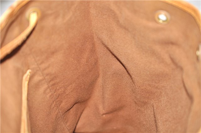 Authentic Louis Vuitton Monogram Montsouris GM Backpack M51135 LV 2951E