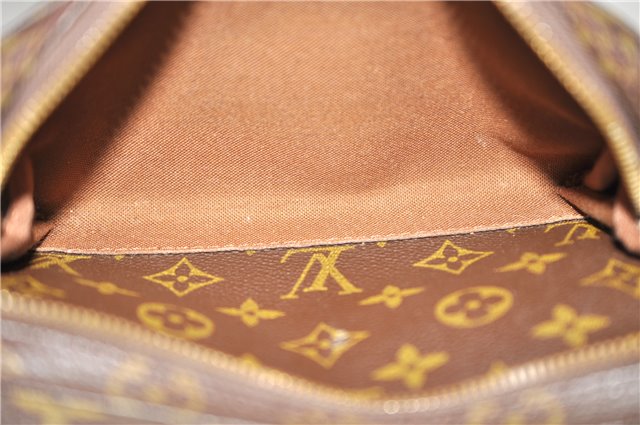 Authentic Louis Vuitton Monogram Montsouris GM Backpack M51135 LV 2951E