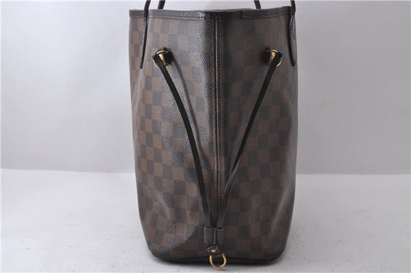 Authentic Louis Vuitton Damier Neverfull MM Tote Bag N51105 LV 2952D