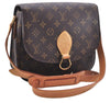 Authentic Louis Vuitton Monogram Saint Cloud GM M51242 Shoulder Cross Bag 2952E