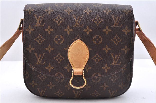 Authentic Louis Vuitton Monogram Saint Cloud GM M51242 Shoulder Cross Bag 2952E