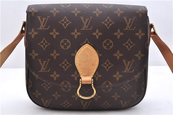 Authentic Louis Vuitton Monogram Saint Cloud GM M51242 Shoulder Cross Bag 2952E