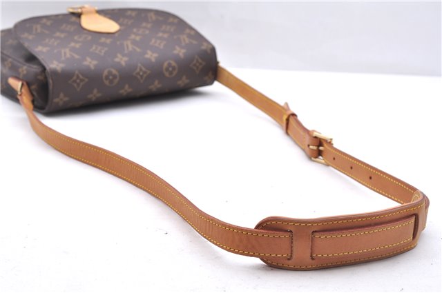 Authentic Louis Vuitton Monogram Saint Cloud GM M51242 Shoulder Cross Bag 2952E