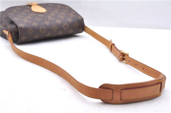 Authentic Louis Vuitton Monogram Saint Cloud GM M51242 Shoulder Cross Bag 2952E