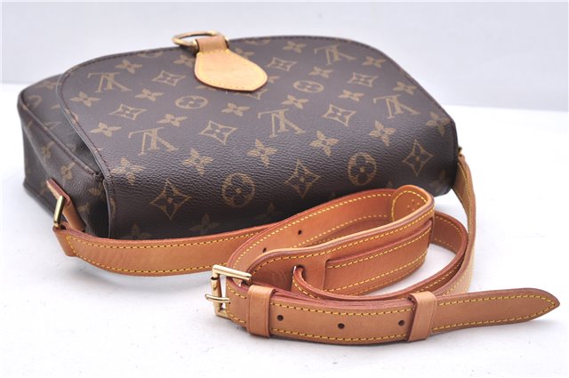 Authentic Louis Vuitton Monogram Saint Cloud GM M51242 Shoulder Cross Bag 2952E