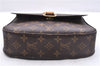 Authentic Louis Vuitton Monogram Saint Cloud GM M51242 Shoulder Cross Bag 2952E