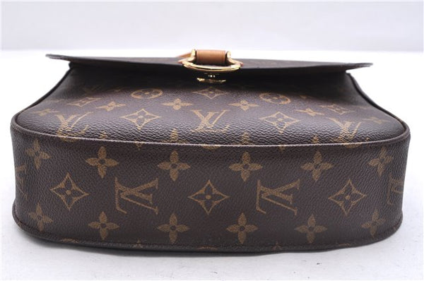 Authentic Louis Vuitton Monogram Saint Cloud GM M51242 Shoulder Cross Bag 2952E