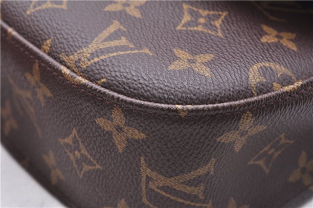 Authentic Louis Vuitton Monogram Saint Cloud GM M51242 Shoulder Cross Bag 2952E
