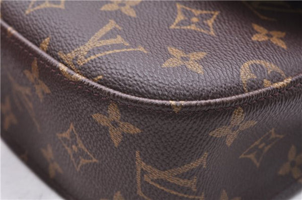 Authentic Louis Vuitton Monogram Saint Cloud GM M51242 Shoulder Cross Bag 2952E