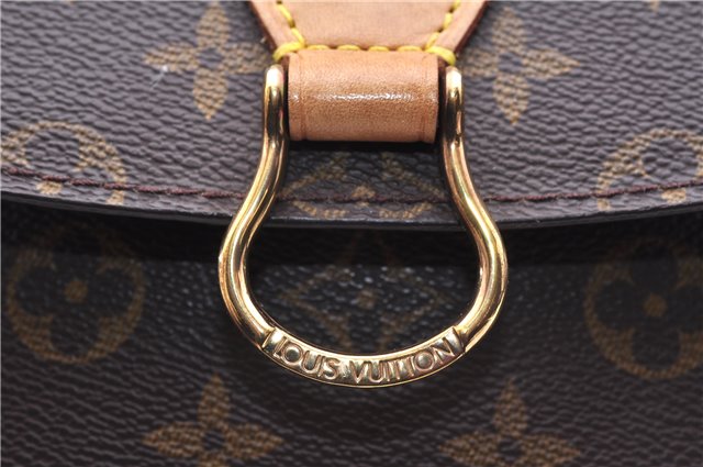 Authentic Louis Vuitton Monogram Saint Cloud GM M51242 Shoulder Cross Bag 2952E