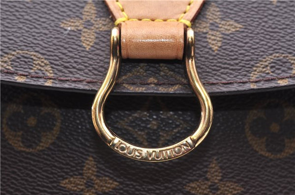 Authentic Louis Vuitton Monogram Saint Cloud GM M51242 Shoulder Cross Bag 2952E