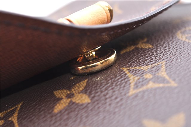 Authentic Louis Vuitton Monogram Saint Cloud GM M51242 Shoulder Cross Bag 2952E