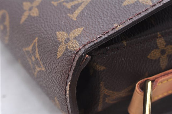 Authentic Louis Vuitton Monogram Saint Cloud GM M51242 Shoulder Cross Bag 2952E