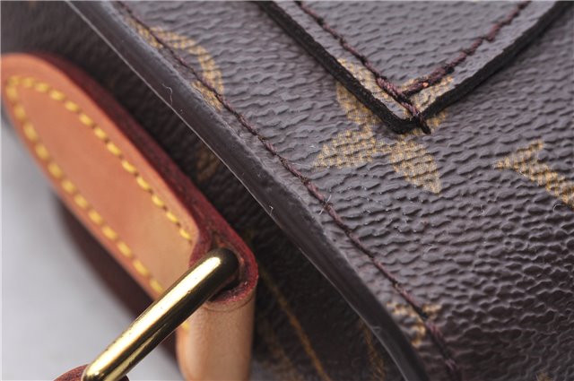 Authentic Louis Vuitton Monogram Saint Cloud GM M51242 Shoulder Cross Bag 2952E