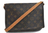 Auth Louis Vuitton Monogram Musette Tango Shoulder Cross Bag M51388 LV 2953D