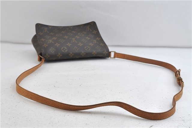 Auth Louis Vuitton Monogram Musette Tango Shoulder Cross Bag M51388 LV 2953D