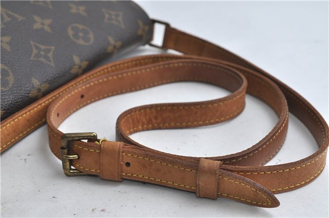 Auth Louis Vuitton Monogram Musette Tango Shoulder Cross Bag M51388 LV 2953D