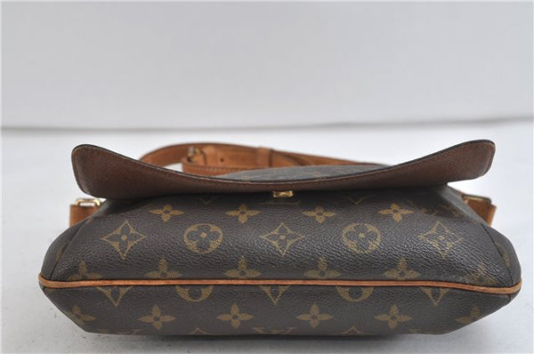 Auth Louis Vuitton Monogram Musette Tango Shoulder Cross Bag M51388 LV 2953D