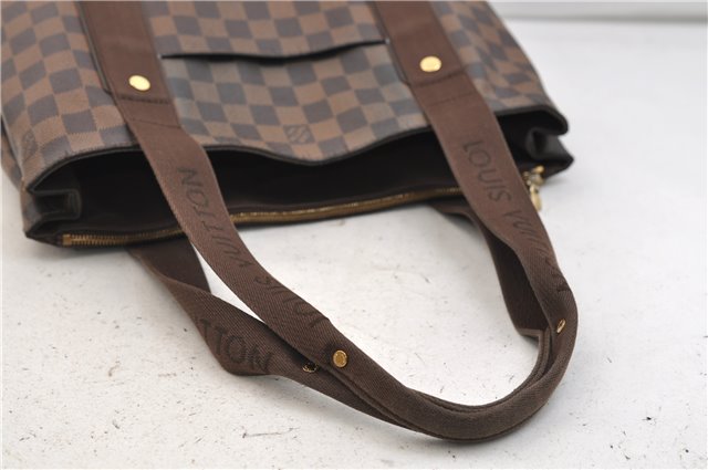 Authentic Louis Vuitton Damier Cabas Beaubourg Shoulder Tote Bag N52006 LV 2953E