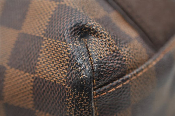 Authentic Louis Vuitton Damier Cabas Beaubourg Shoulder Tote Bag N52006 LV 2953E