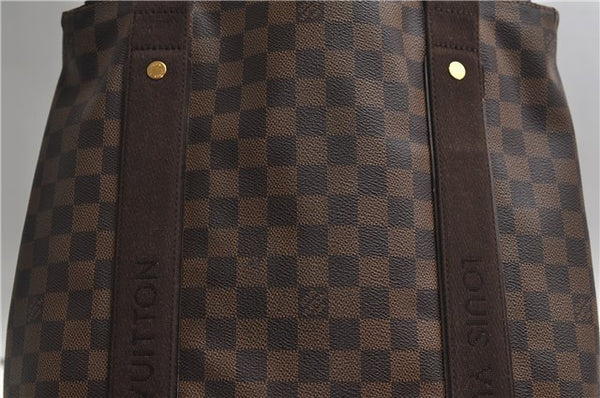 Authentic Louis Vuitton Damier Cabas Beaubourg Shoulder Tote Bag N52006 LV 2953E