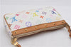 Louis Vuitton Monogram Multicolor Pochette Accessoires Pouch M92649 White 2953F