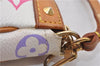 Louis Vuitton Monogram Multicolor Pochette Accessoires Pouch M92649 White 2953F