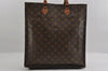 Authentic Louis Vuitton Monogram Sac Plat Hand Tote Bag Old Model LV 2953I