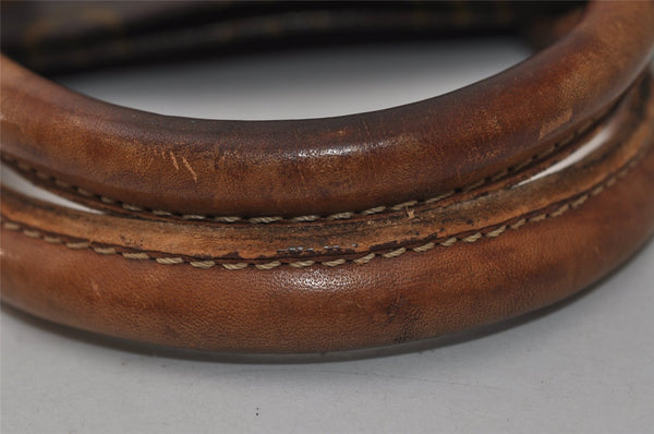 Authentic Louis Vuitton Monogram Sac Plat Hand Tote Bag Old Model LV 2953I