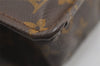 Authentic Louis Vuitton Monogram Sac Plat Hand Tote Bag Old Model LV 2953I