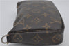 Authentic Louis Vuitton Monogram Pochette Accessoires Pouch M51980 LV 2954E