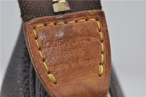 Authentic Louis Vuitton Monogram Pochette Accessoires Pouch M51980 LV 2954E