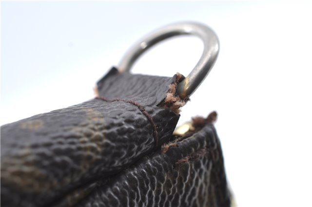 Authentic Louis Vuitton Monogram Pochette Accessoires Pouch M51980 LV 2954E