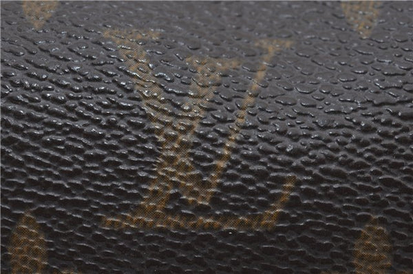 Authentic Louis Vuitton Monogram Pochette Accessoires Pouch M51980 LV 2954E