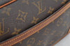 Authentic Louis Vuitton Monogram Trocadero 27 Shoulder Bag M51274 LV Junk 2954I