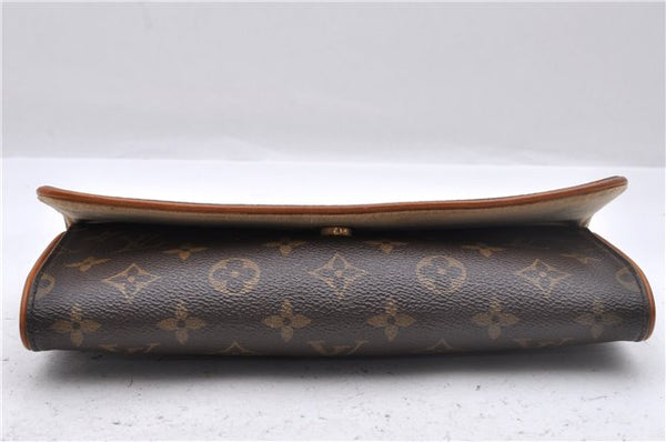 Authentic Louis Vuitton Monogram Pochette Twin GM Shoulder Bag M51852 LV 2955D