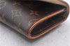Authentic Louis Vuitton Monogram Pochette Twin GM Shoulder Bag M51852 LV 2955D