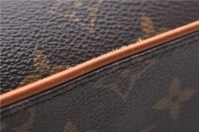 Authentic Louis Vuitton Monogram Pochette Twin GM Shoulder Bag M51852 LV 2955D