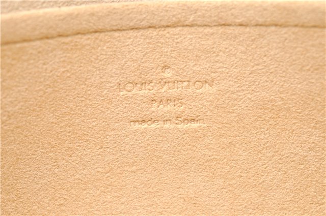 Authentic Louis Vuitton Monogram Pochette Twin GM Shoulder Bag M51852 LV 2955D